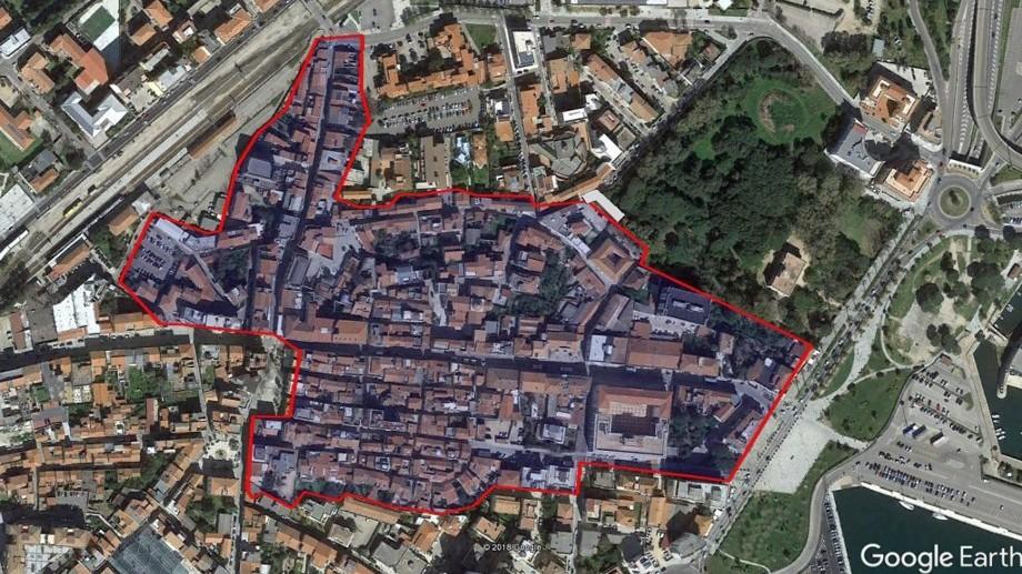 L'area del centro interessata dall'ordinanza del sindaco
