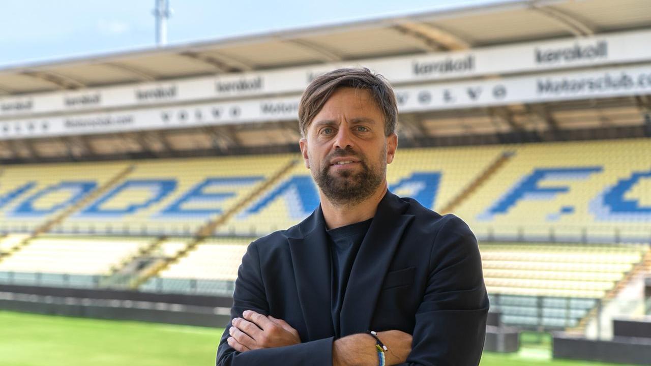 Daniele Galloppa, nuovo allenatore dei gialli (foto modena-calcio.com)