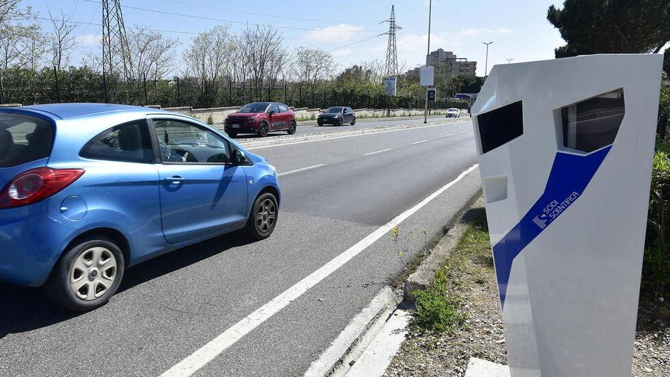 L'autovelox di viale Unità d'Italia 