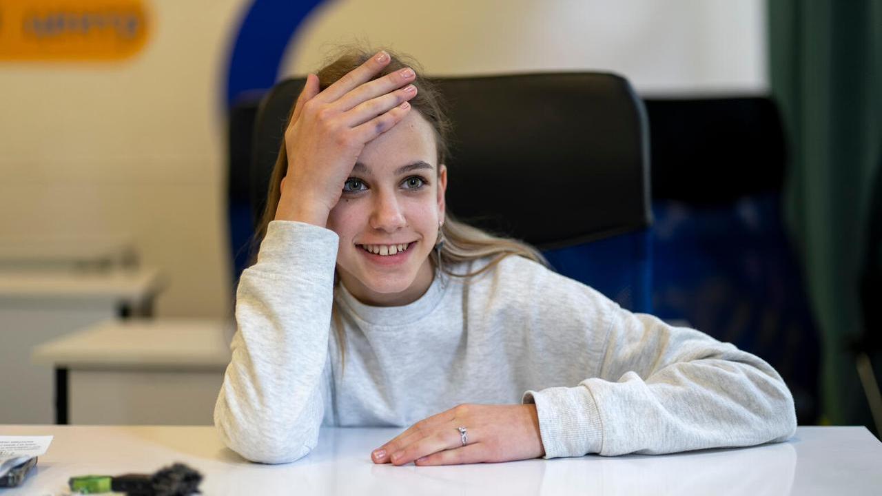 Alisa, 13 anni, vive in Ucraina a Kharkiv