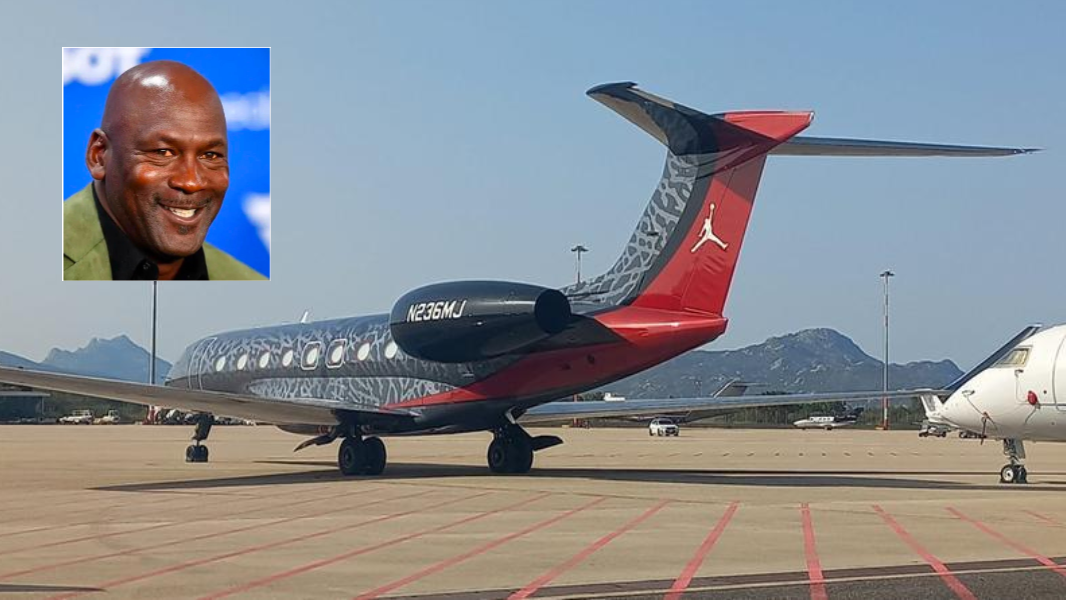 Michael Jordan torna in Costa Smeralda, il suo jet da 70 milioni di dollari è a Olbia