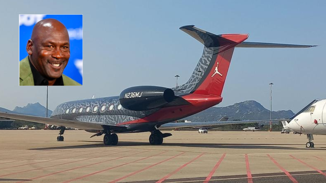 Michael Jordan torna in Costa Smeralda, il suo jet da 70 milioni di dollari è a Olbia