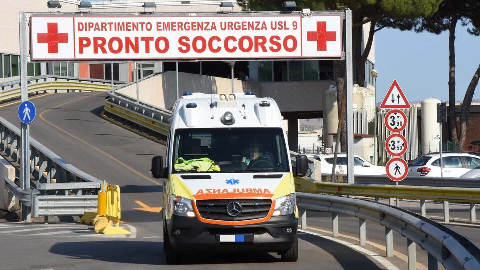 Il pronto soccorso di Grosseto in una foto d'archivio