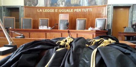 
	Un'aula di tribunale (foto d'archivio)

