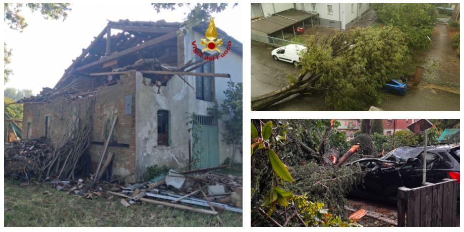 DIRETTA | Nubifragio sul Reggiano: tutti gli aggiornamenti in tempo reale. Tre famiglie evacuate tra Poviglio e Brescello, centinaia di interventi. Vigili del fuoco in aiuto da fuori regione