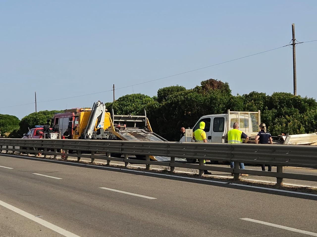 Porto Torres, scontro fra un’auto e un furgone: ci sono feriti