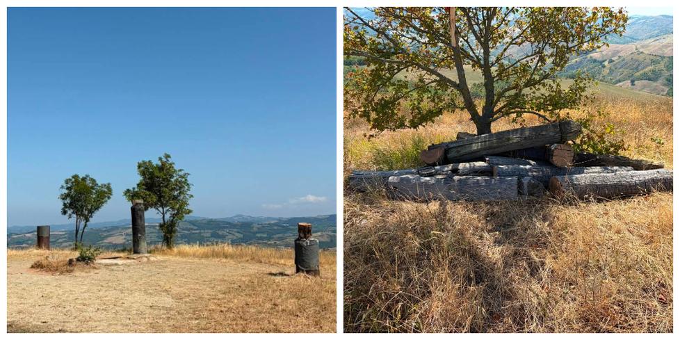 Le Tre Croci sono state rimosse dal Monte: sconcerto tra i cittadini