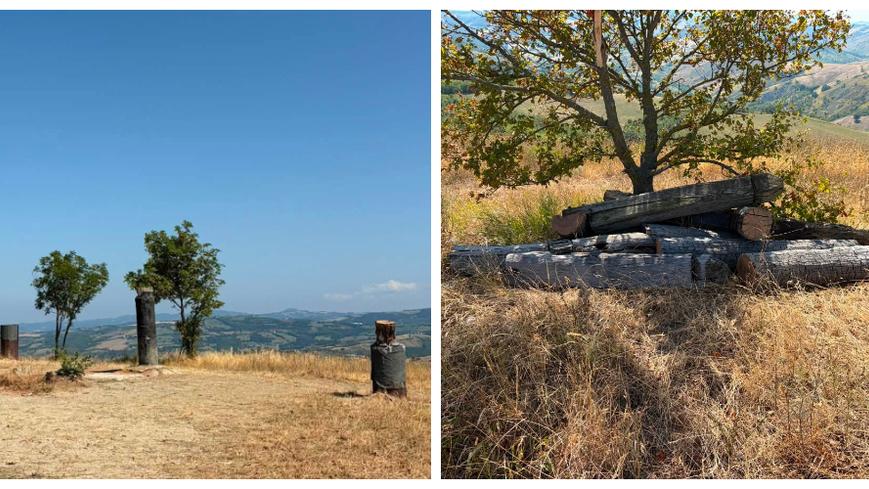 Le Tre Croci sono state rimosse dal Monte: sconcerto tra i cittadini