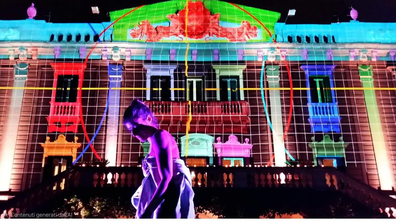 La Guardia costiera compie 161 anni: videomapping sulla sede storica di Cagliari