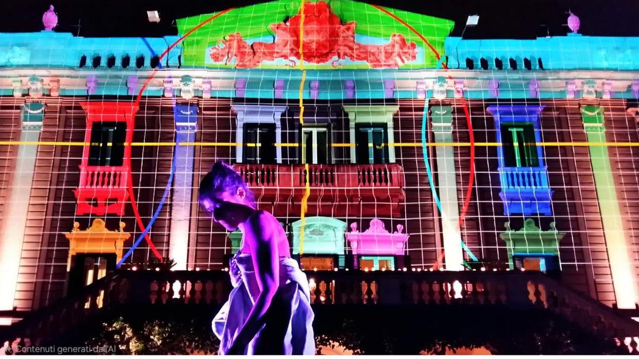 La Guardia costiera compie 161 anni: videomapping sulla sede storica di Cagliari