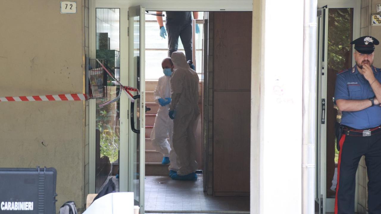 Il luogo dell'omicidio (foto di Luigi Esposito)