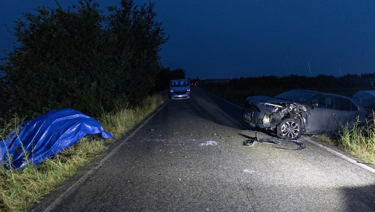 
	Il luogo dell'incidente in cui &egrave; morto Felice Acquaviva

