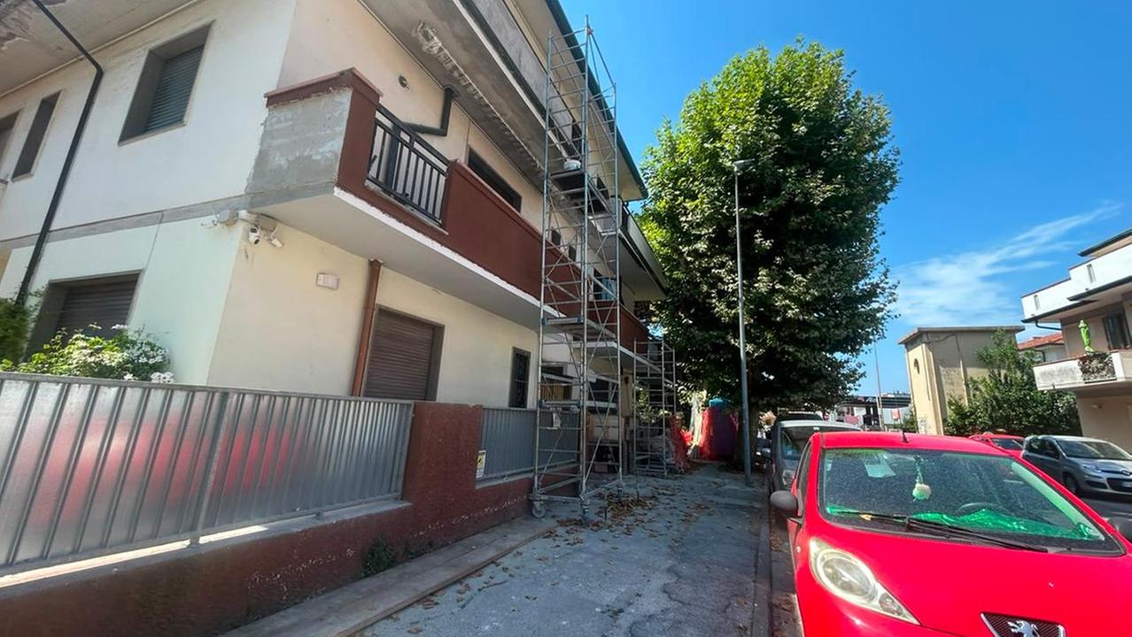 Il cantiere (foto Giannini)