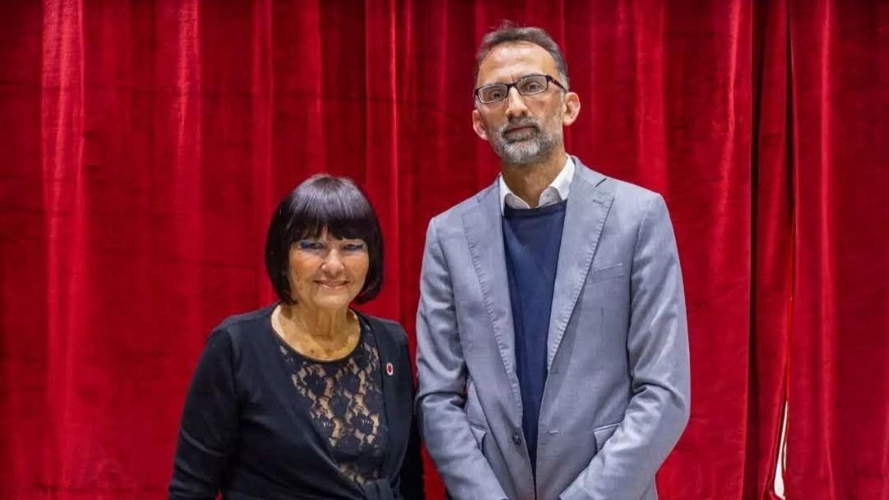 
	Maria Pisa Maresi con Diego Terreni

