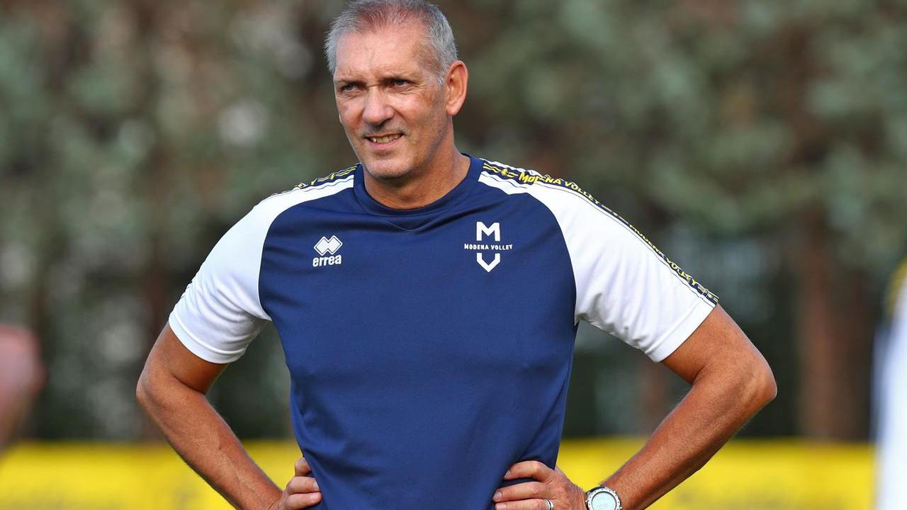 Luca Cantagalli, ex giocatore e assistente allenatore di Modena Volley, oggi allena a Cavriago