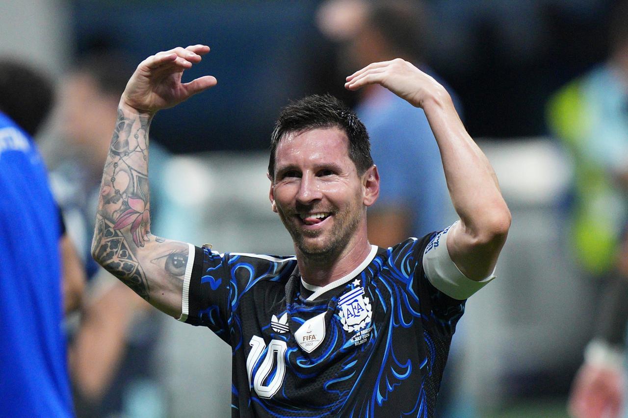 
	Lionel Messi &egrave; capitano dell'Argentina campione del mondo in carica

