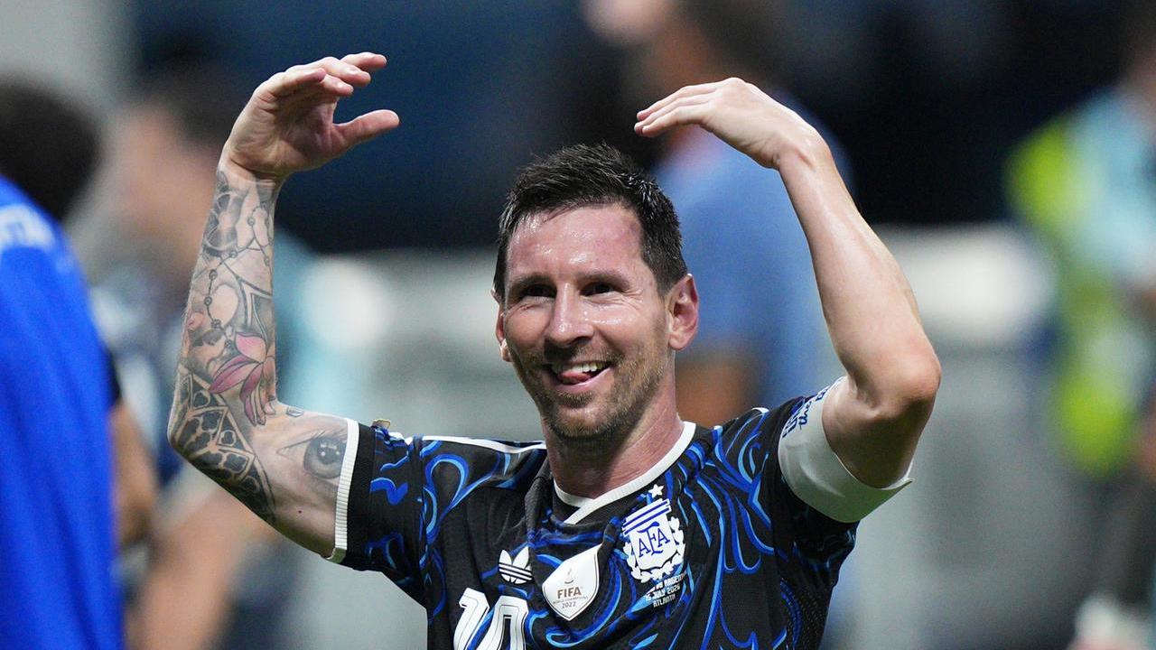 Lionel Messi è capitano dell'Argentina campione del mondo in carica