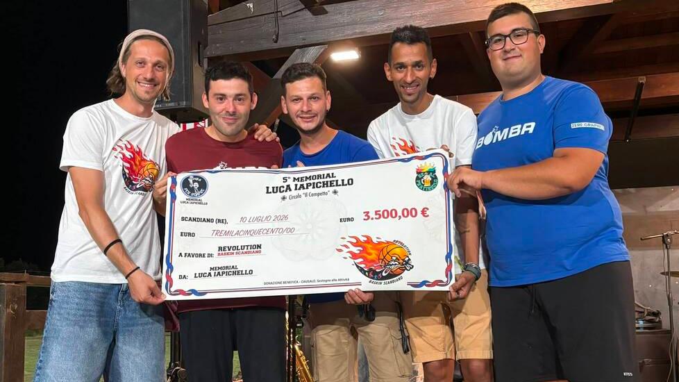 L’incasso del torneo Bomba alla Revolution Baskin