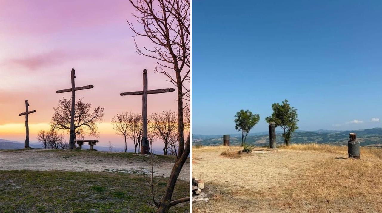 
	Monte Tre Croci prima e dopo

