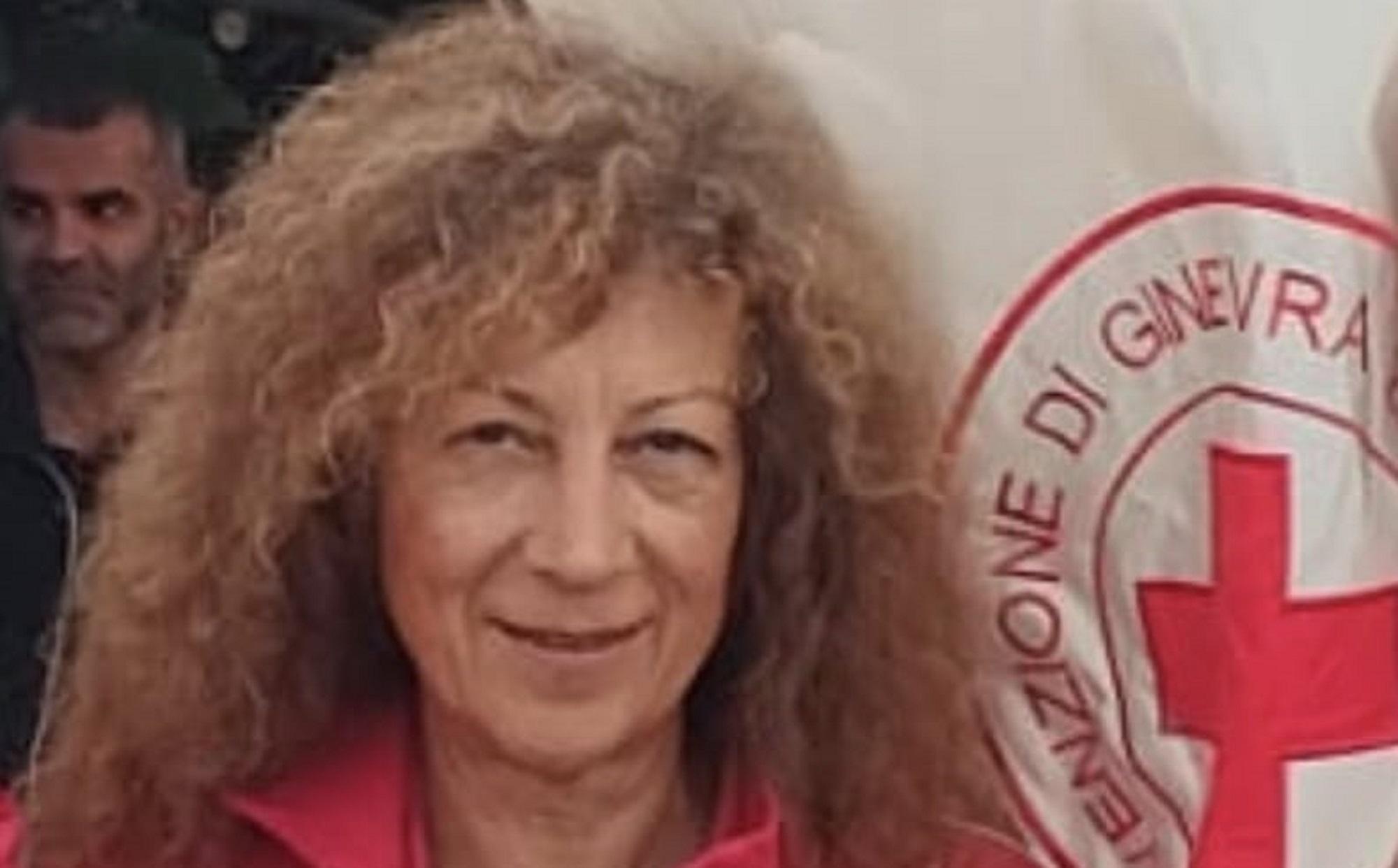 Lucia Motta, caposquadra della "Cri"