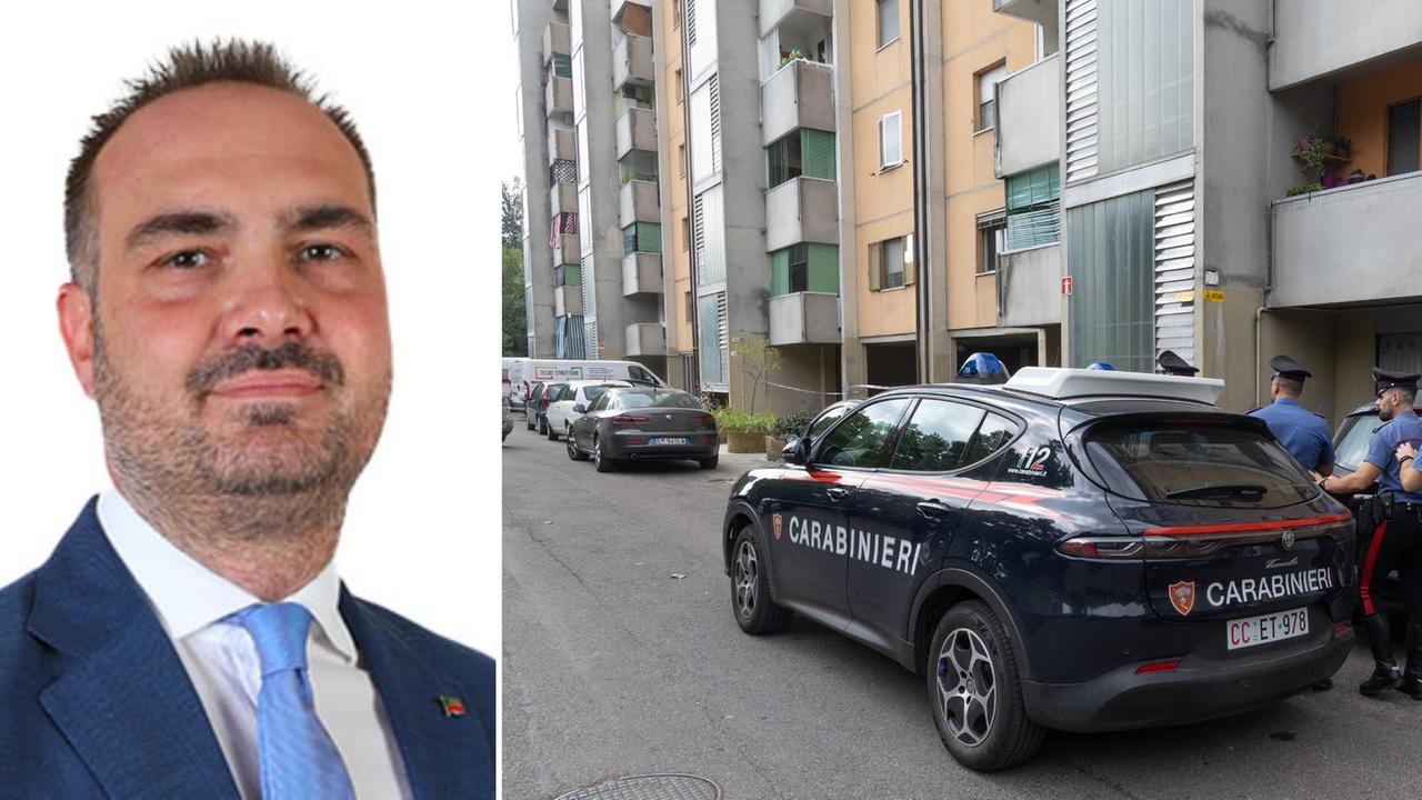 
	Piergiulio Giacobazzi e le case popolari di via Tignale del Garda a Modena: qui &egrave; avvenuto l'omicidio di Dino D'Ulizia

