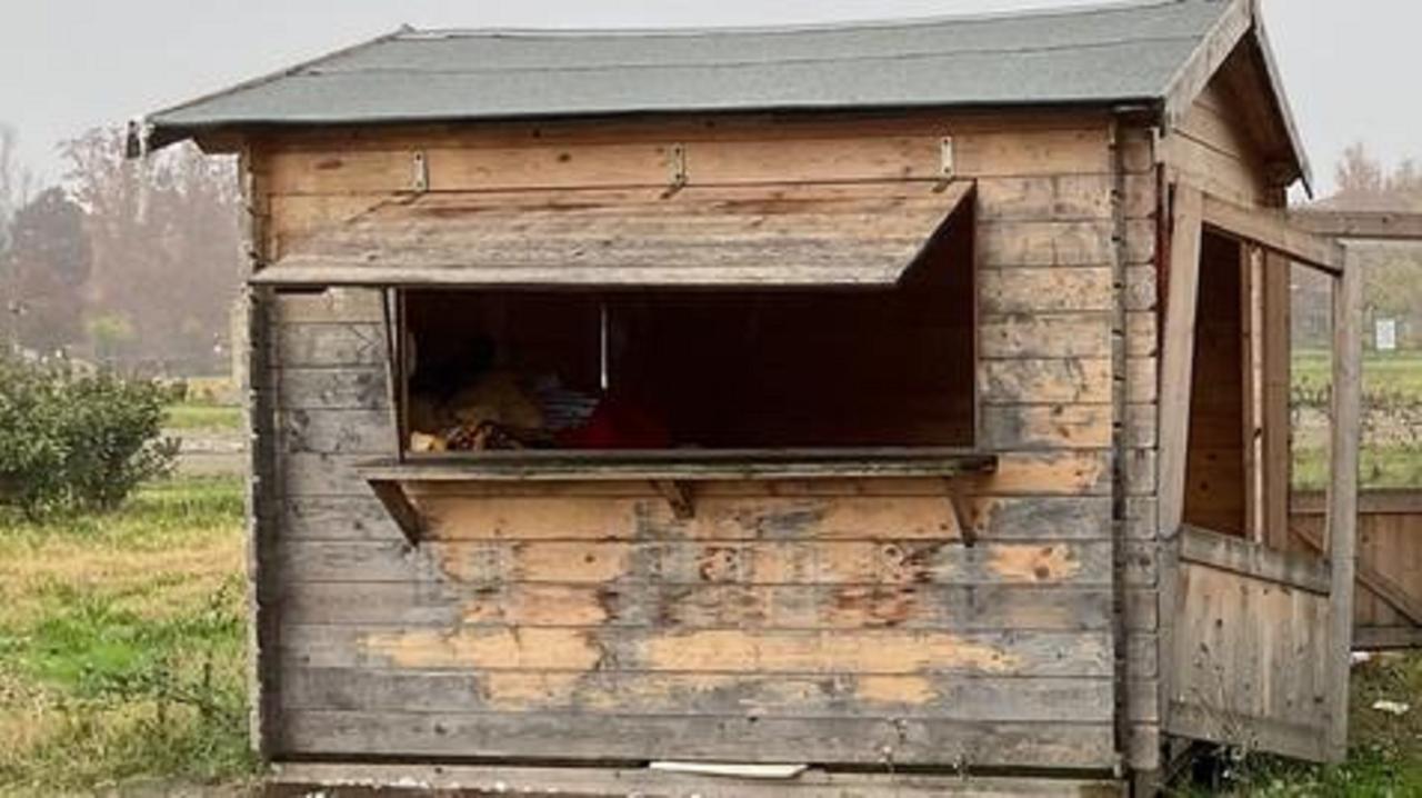 Una casetta di legno (foto d'archivio)