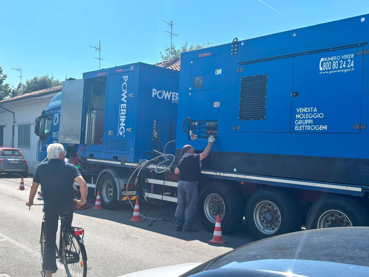 Forte dei Marmi, grave guasto alle linee di Enel Distribuzione