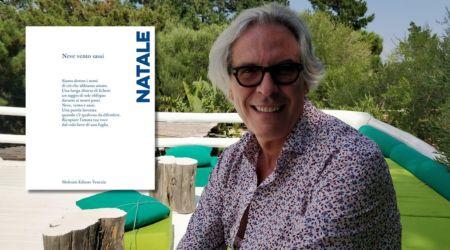 
	Luigi Natale e la copertina del suo libro

