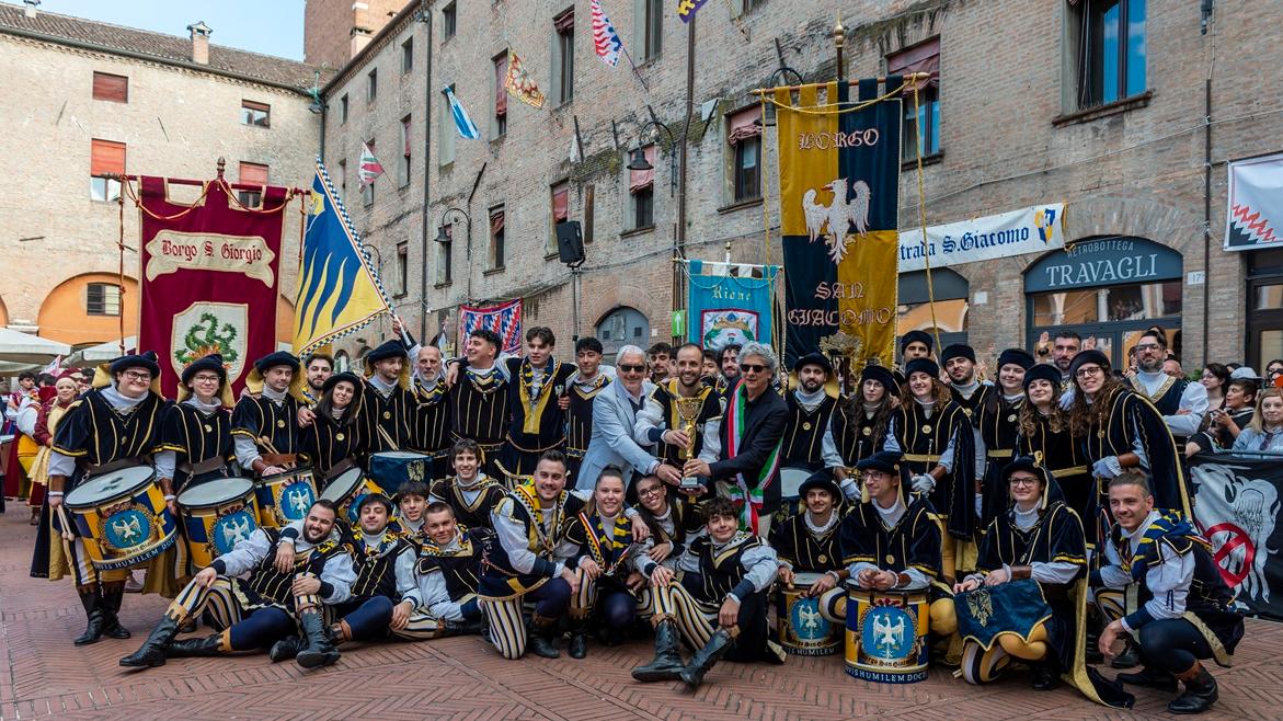Palio, Ferrara è campione d’Italia: San Giacomo vince Combinata e Grande Squadra