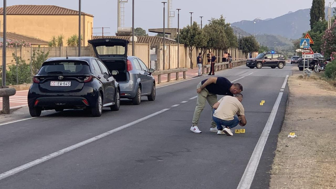 
	Il luogo dell'accaduto (foto Nuova Sardegna)

