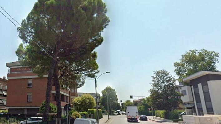 La zona in cui è avvenuto l'episodio