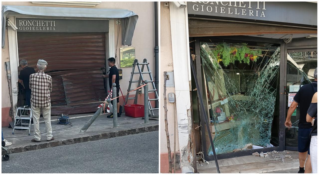 I danni alla gioielleria