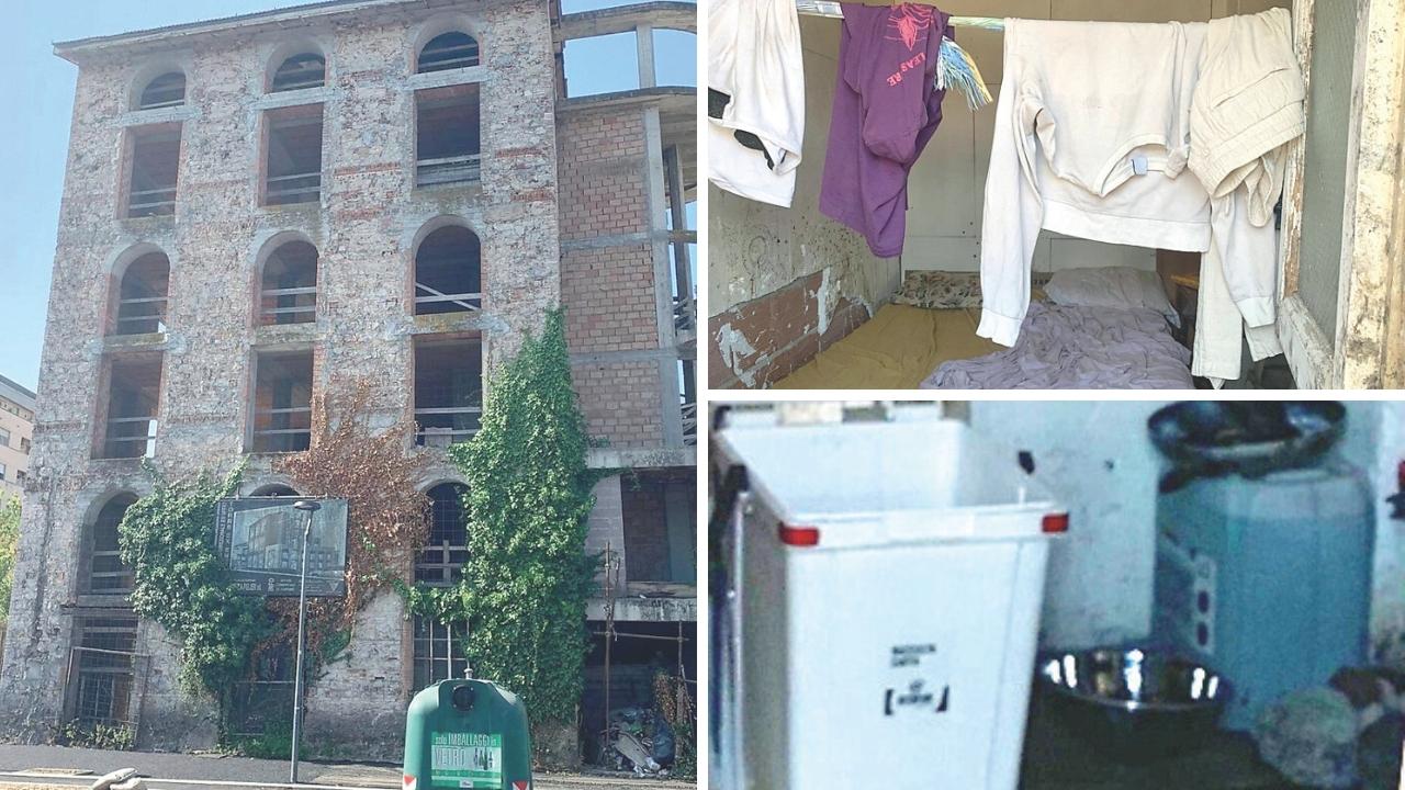 L'occupazione abusiva della palazzina ex Enel