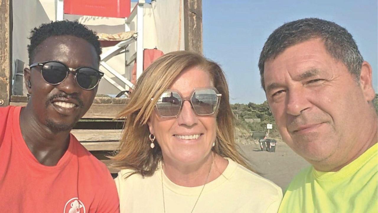 Mame con la sindaca Sandra Scarpellini e Marco Maielli 