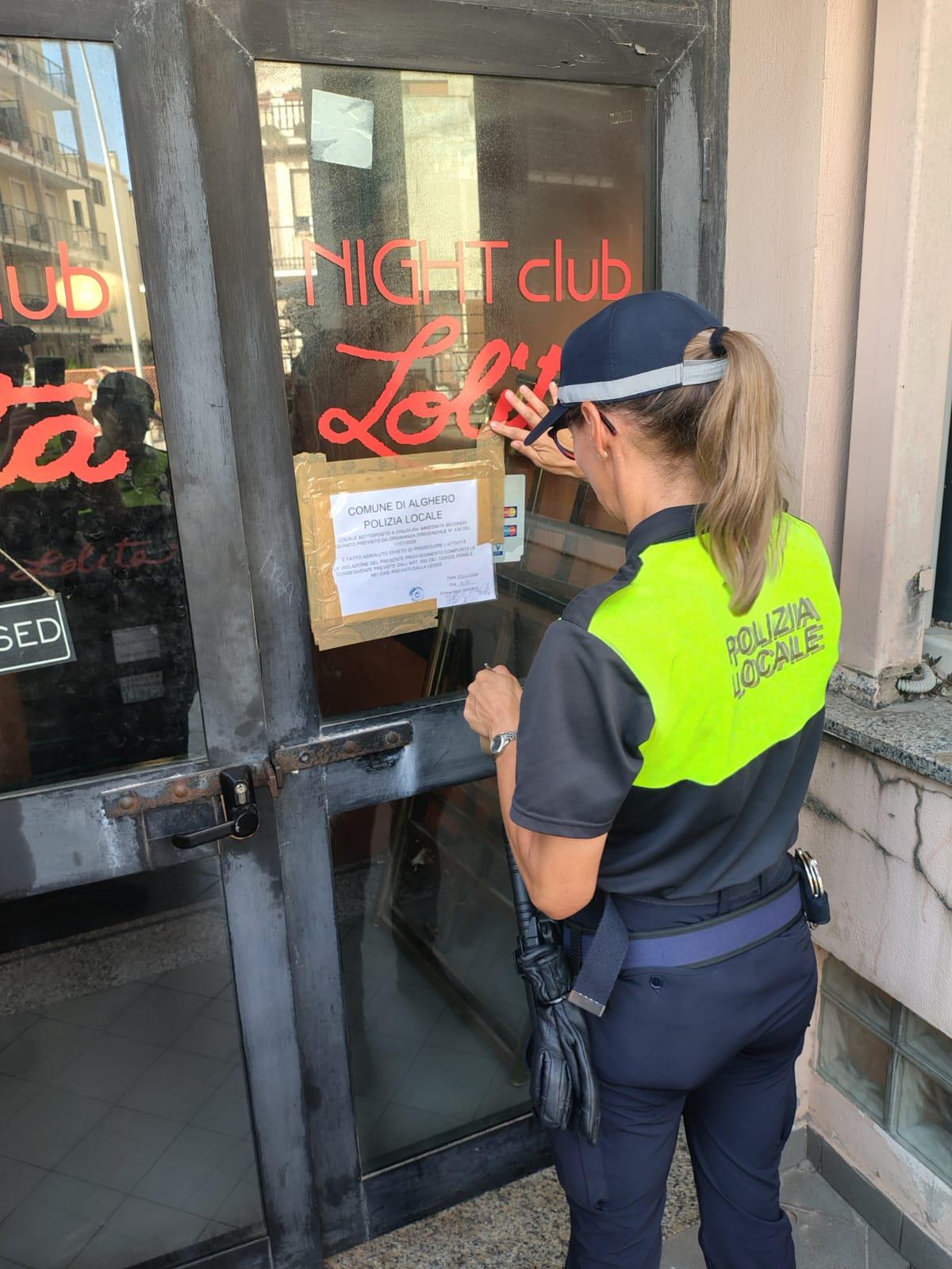Alghero, nightclub senza autorizzazioni: scattano i sigilli