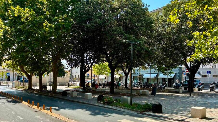 Piazza Gramsci (Foto Falorni/Stick)
