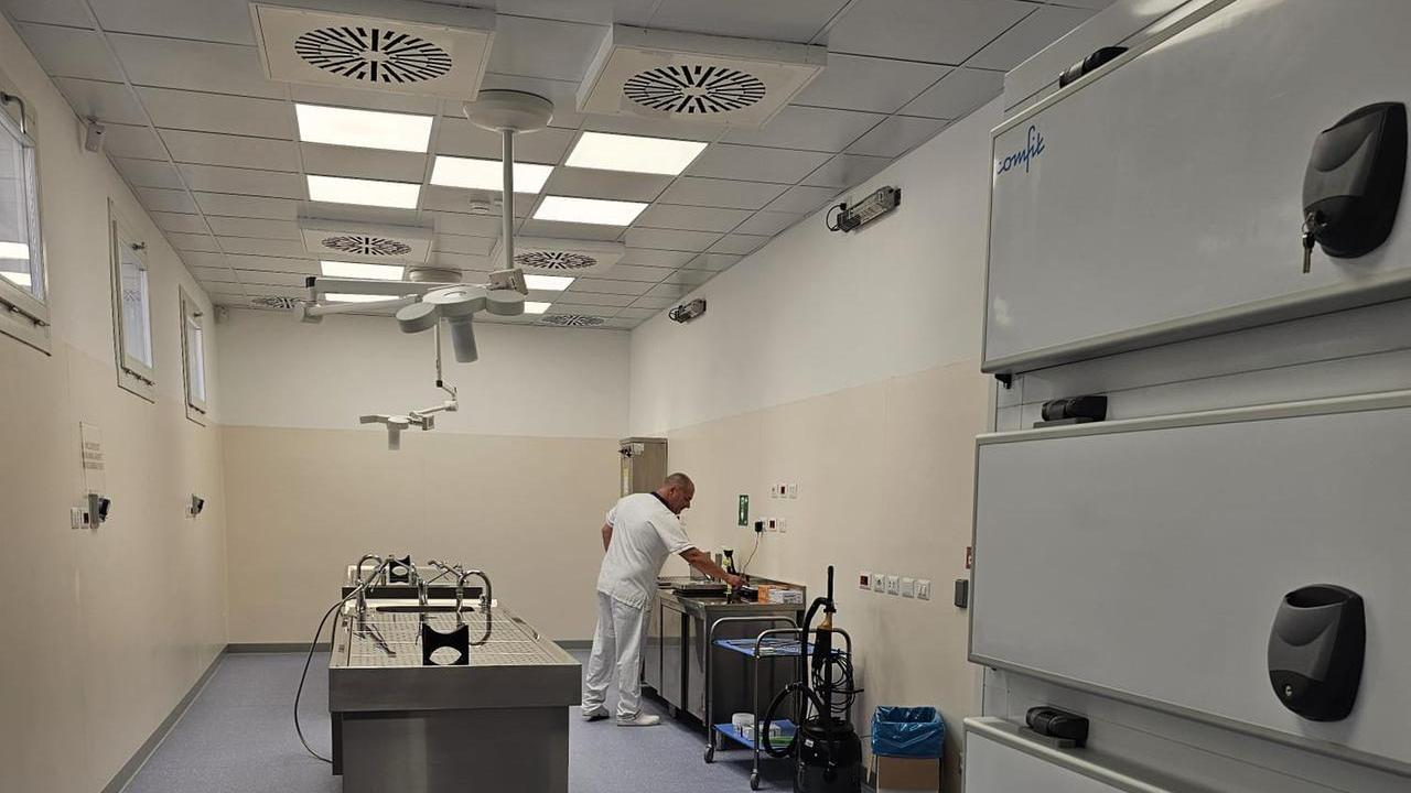La Asl di Sassari presenta la nuova sala per le autopsie