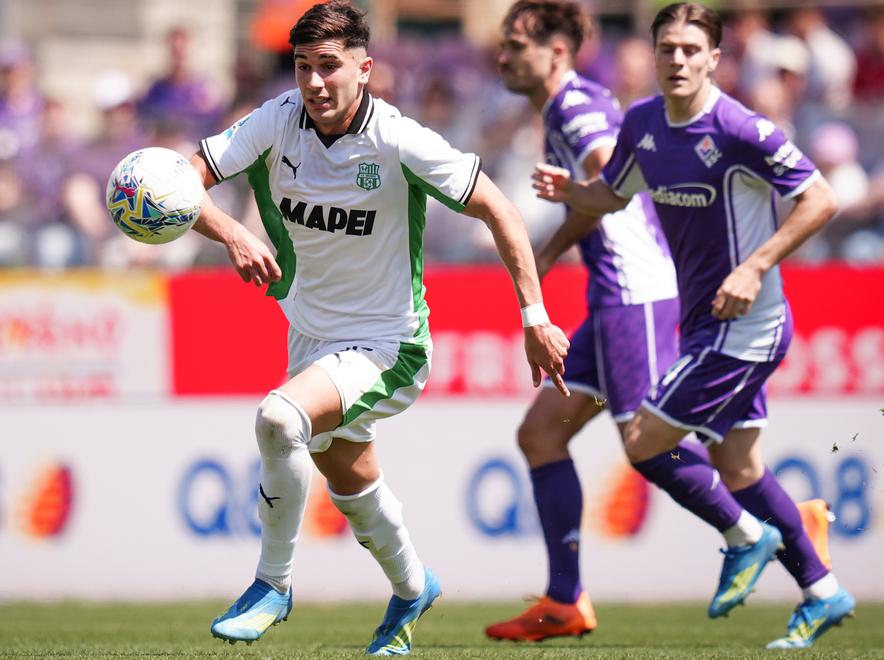 
	Cristian Volpato in azione con la maglia del Sassuolo


