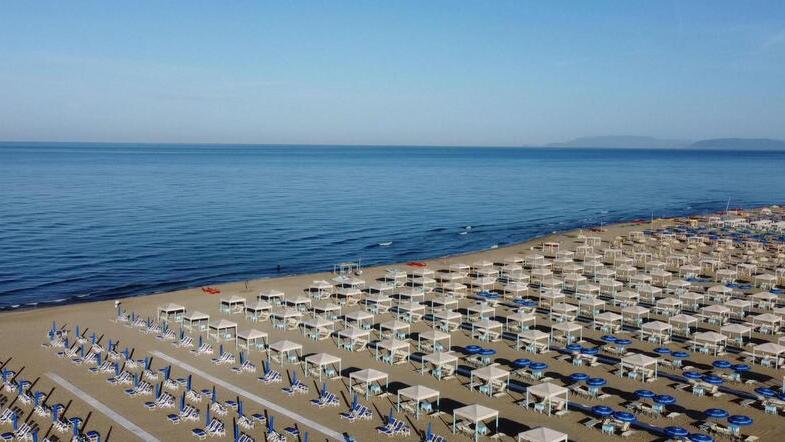Gli stabilimenti balneari a Viareggio