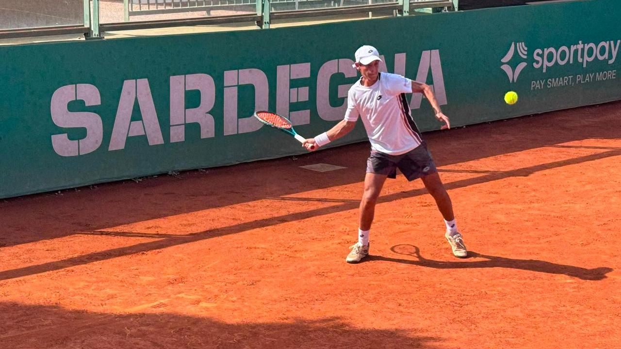 Lorenzo Rocco giocatore del Tennis Club Cagliari