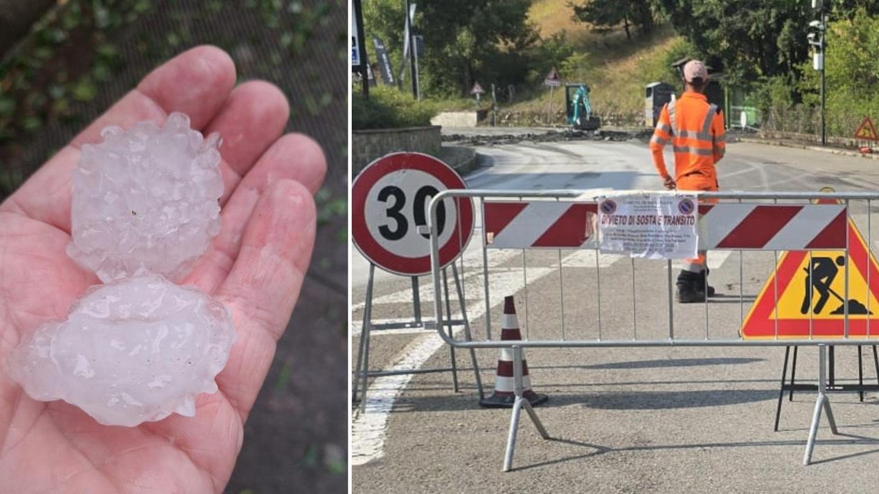 Maltempo, in Appennino grandine a Serra e strada chiusa a Riolunato: adesso torna il caldo