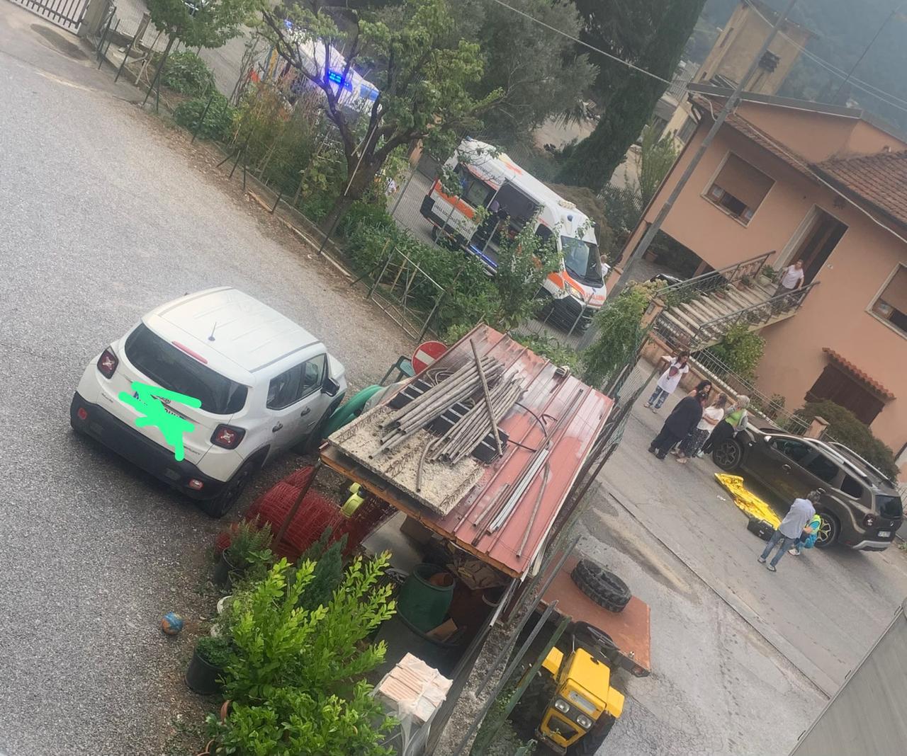 
	I soccorsi all'automobilista colto da un malore

