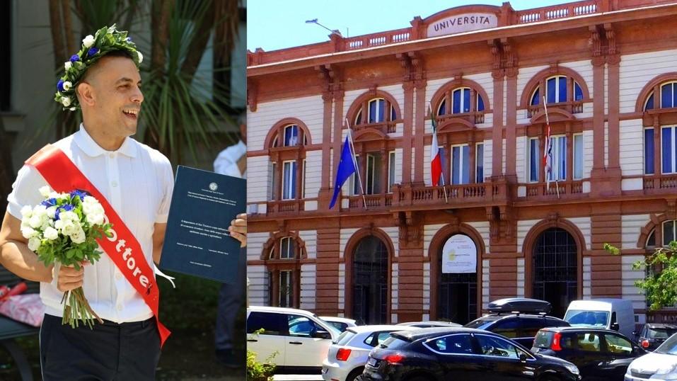 Sacerdote diventa dottore magistrale con 110 e lode: parrocchiani in festa