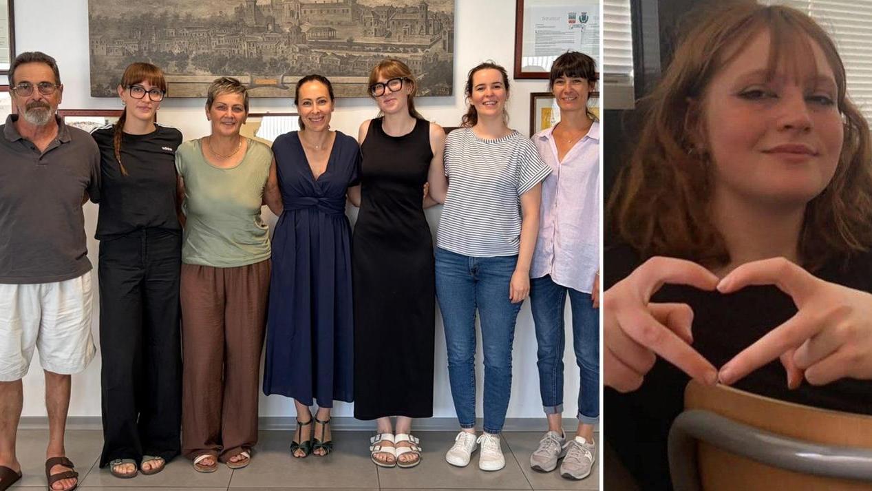 La famiglia Casini in Comune a Formigine e Valentina