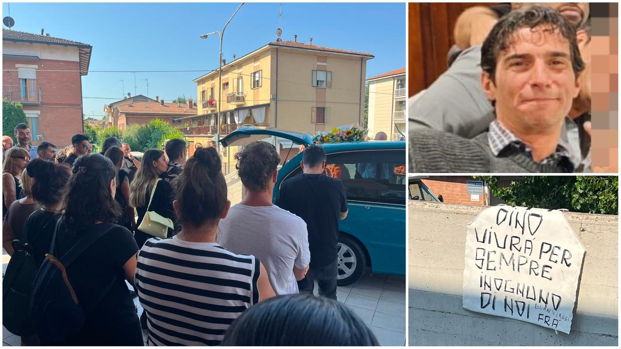 Il funerale di Dino D'Ulizia