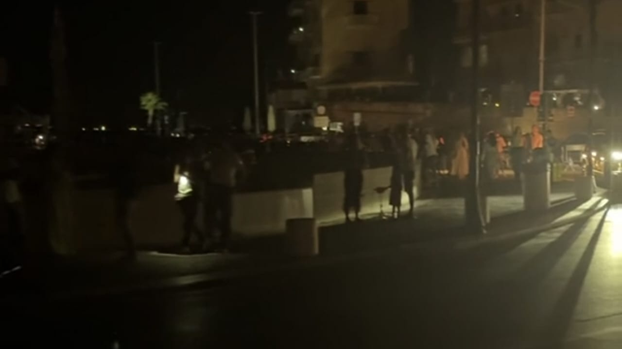 
	Il blackout di venerd&igrave; scorso all'Argentario

