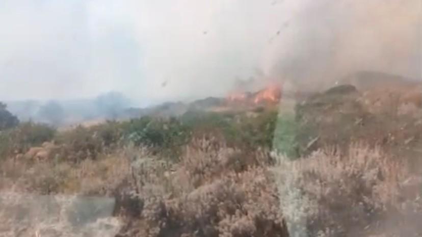 Incendio sulla 131, all’altezza di Macomer: strada chiusa
