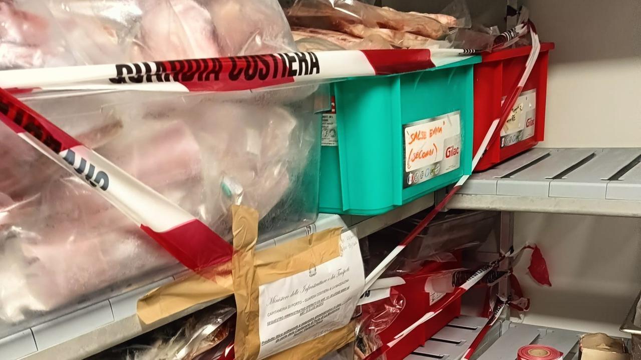 Blitz in un ristorante della costa, sequestrati 170 chili di pesce