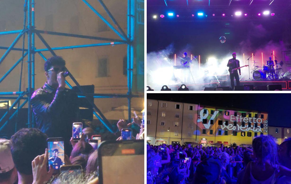 Livorno balla coi The Kolors: Stash sul palco e il saluto alla città