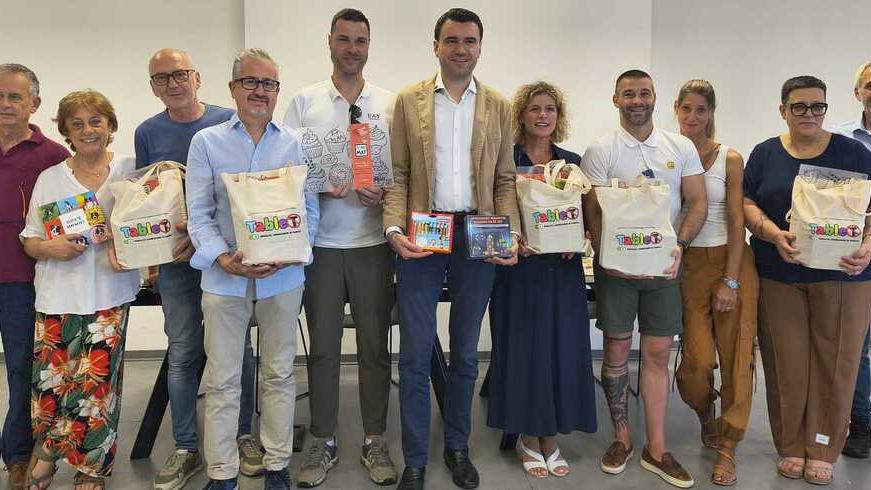 Un momento della conferenza stampa